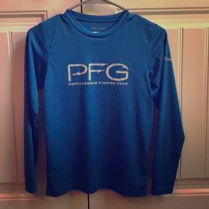 Boys Columbia brand PFG fishing shirt